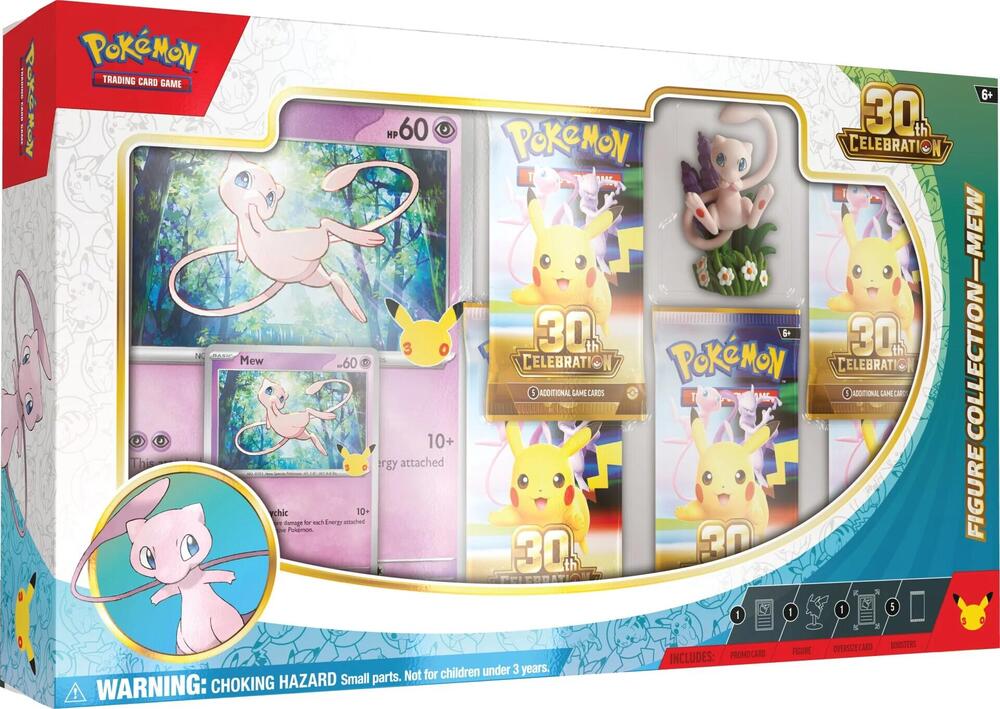 30th Celebration Mew Figure Collection - product view 1