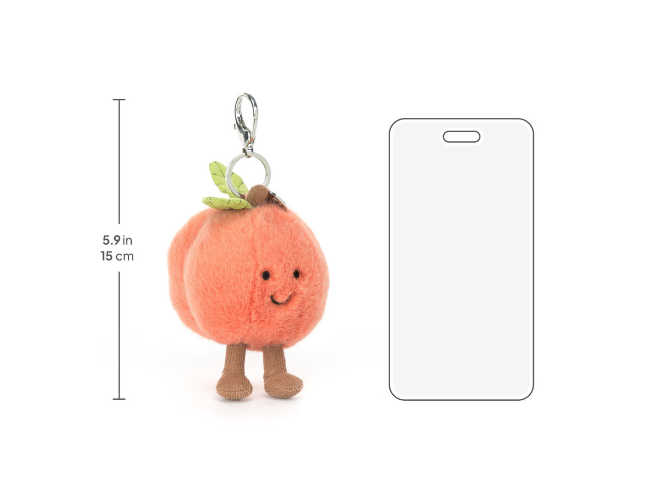 Amuseables Peach Bag Charm
