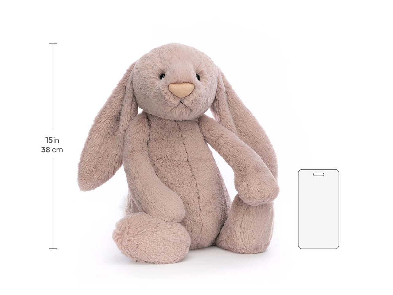 Bashful Luxe Bunny Rosa