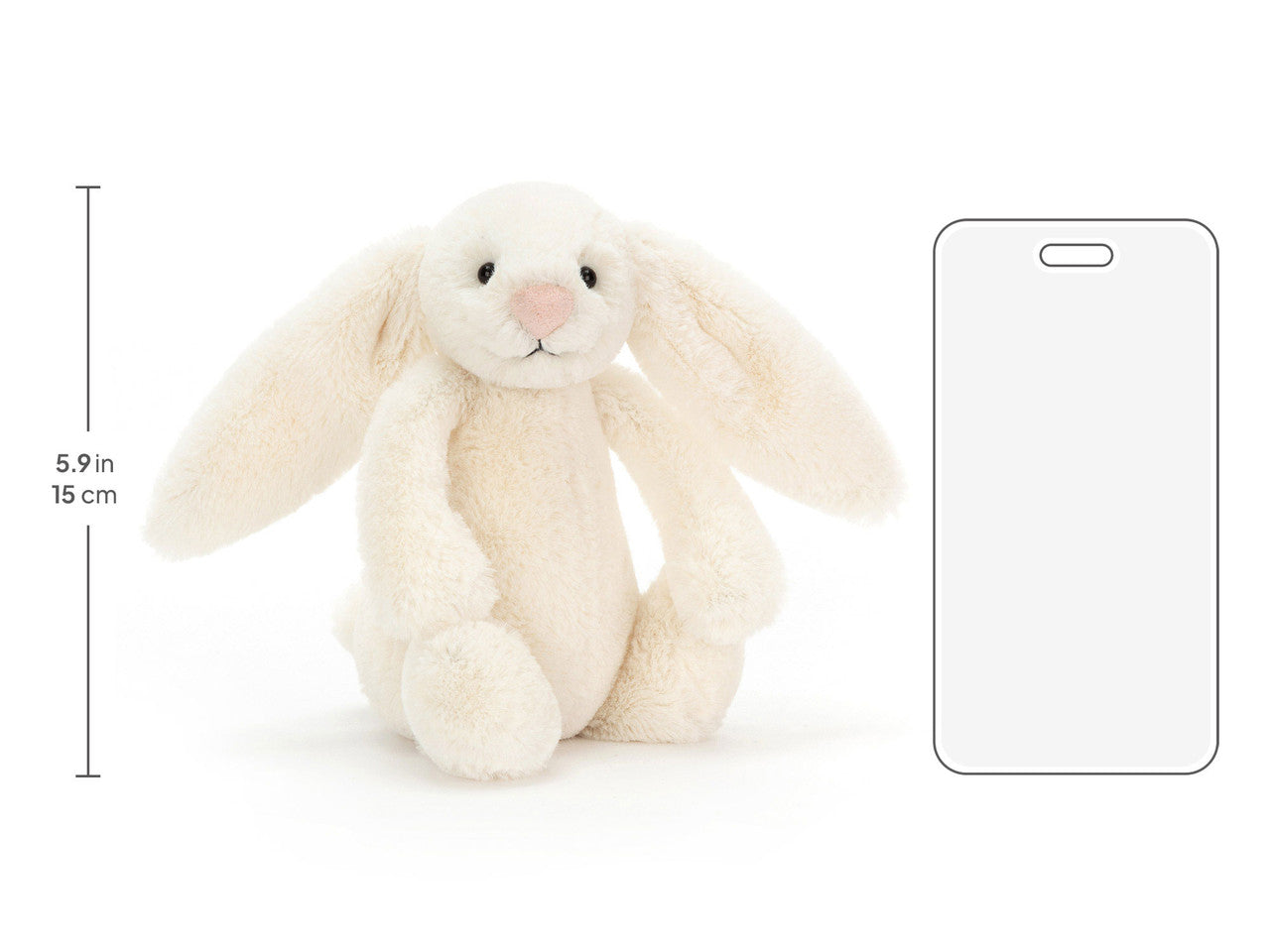 Bashful Cream Bunny