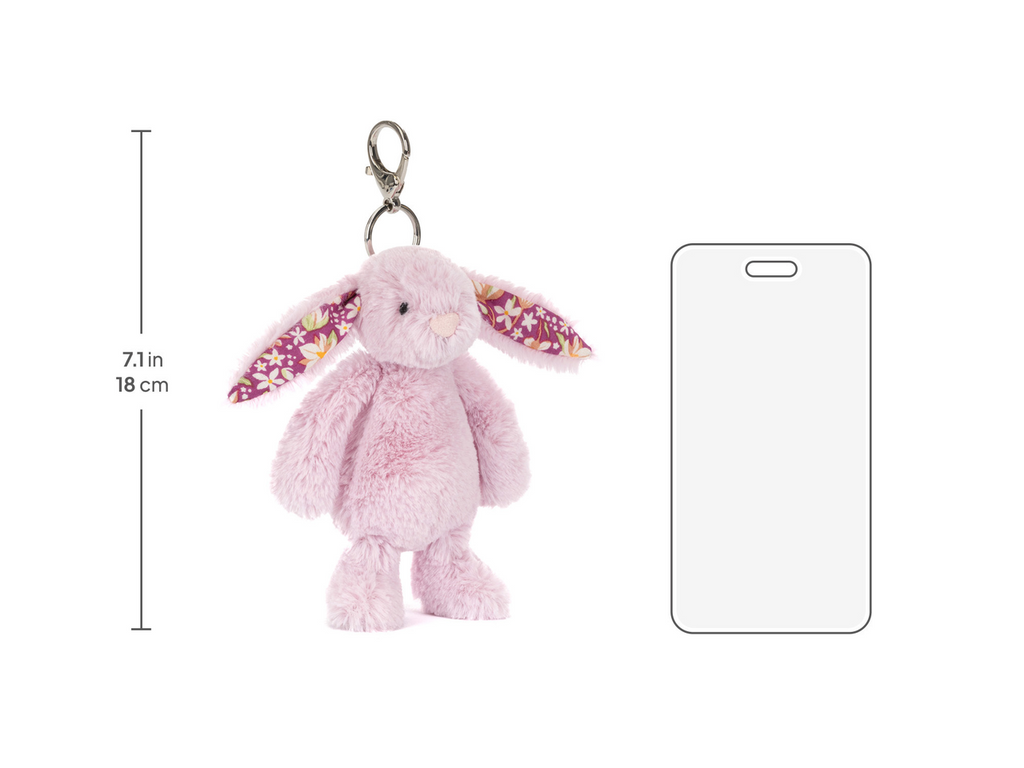 Thistlepop Blossom Bunny Bag Charm