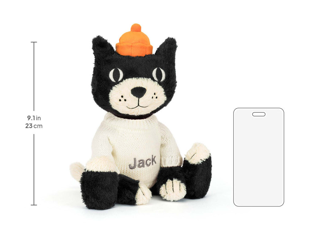 Jellycat Jack with Personalized Cream Jumper