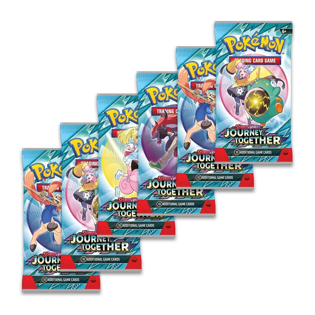 Pokemon TCG: Scarlet & Violet-Journey Together Booster Bundle (6 Packs)
