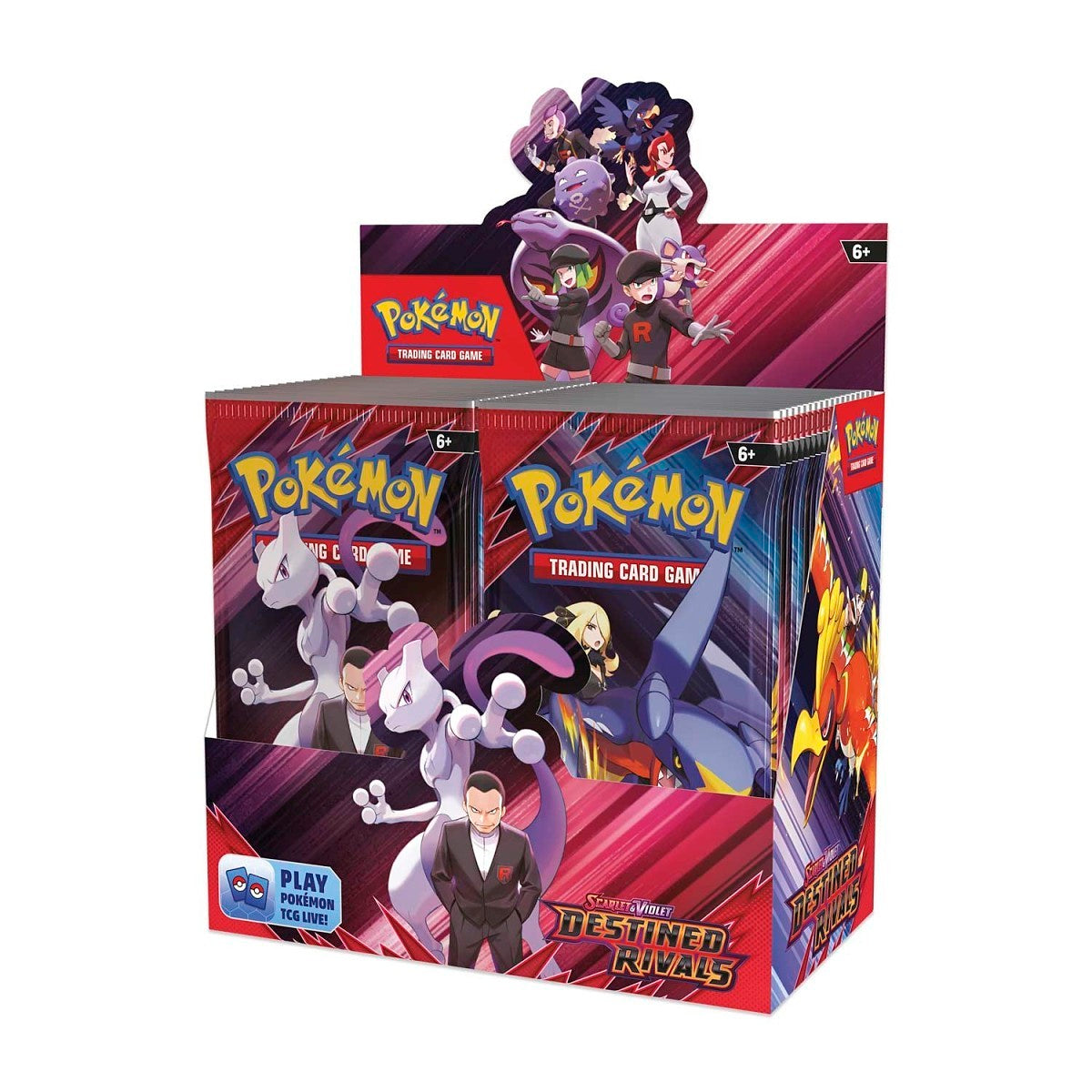 Pokémon TCG: Scarlet & Violet-Destined Rivals Booster Display Box (36 Packs) (1)