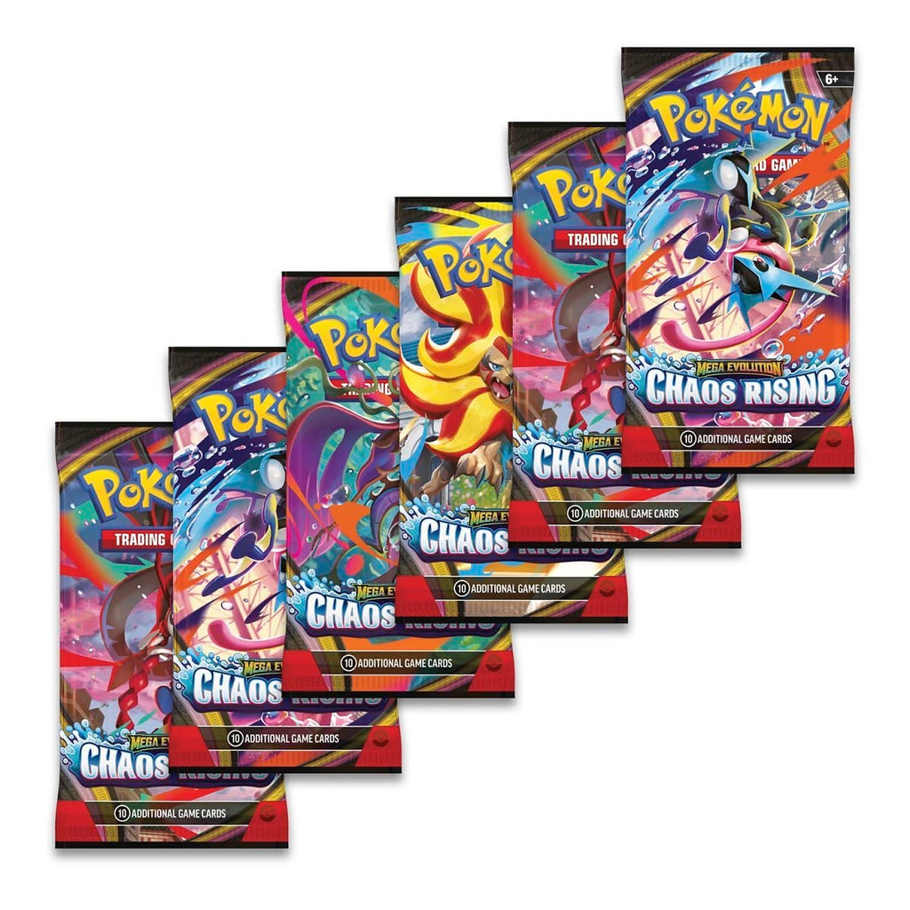 Pokemon Mega Evolution Chaos Rising Booster Bundle