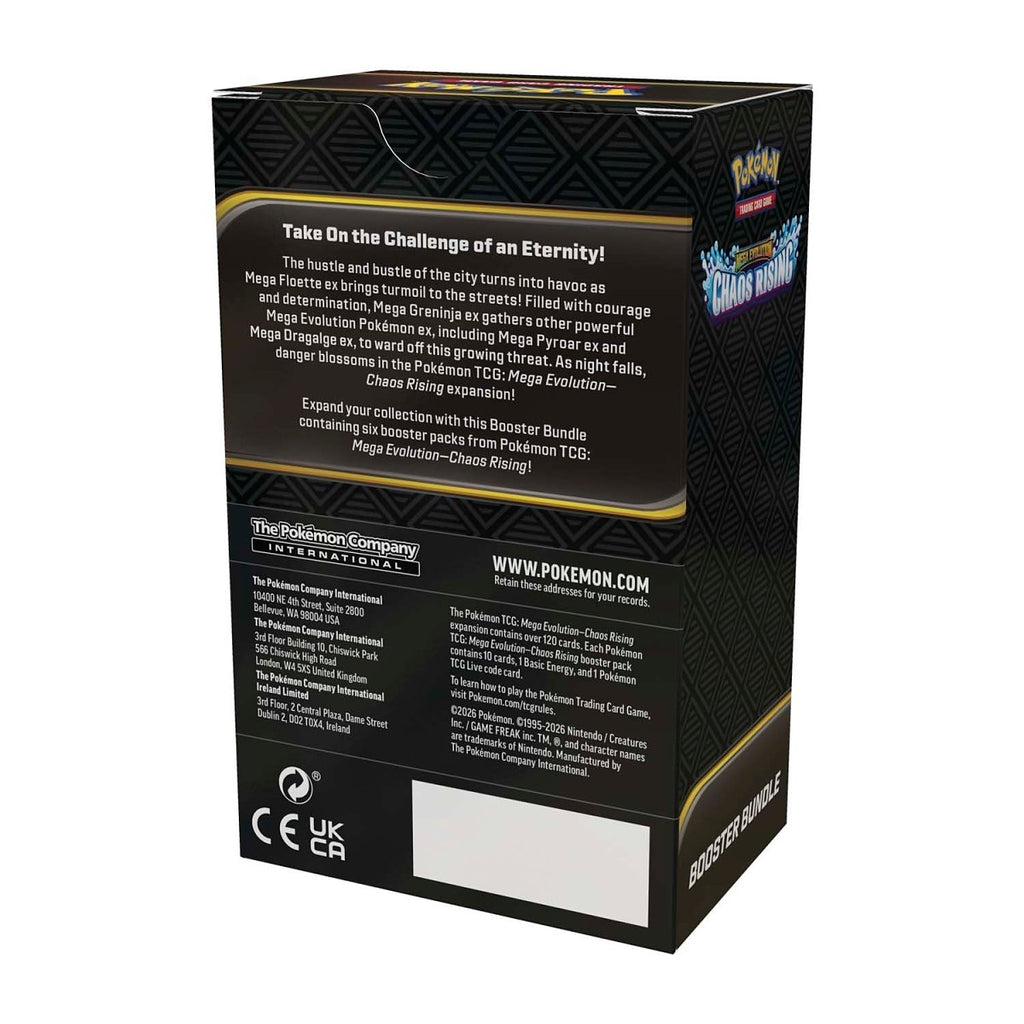 Pokemon Mega Evolution Chaos Rising Booster Bundle