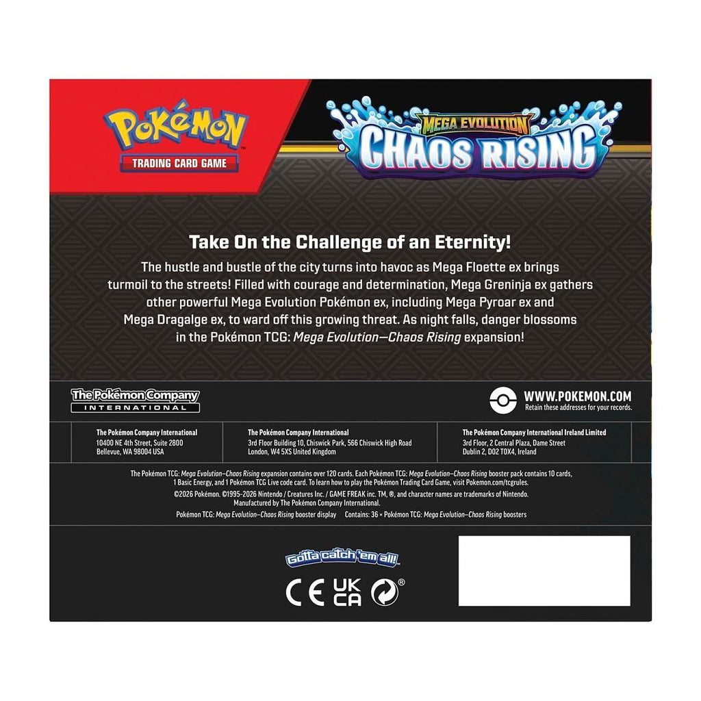 Pokémon TCG: Mega Evolution-Chaos Rising Booster Display Box (36 Packs) (4)