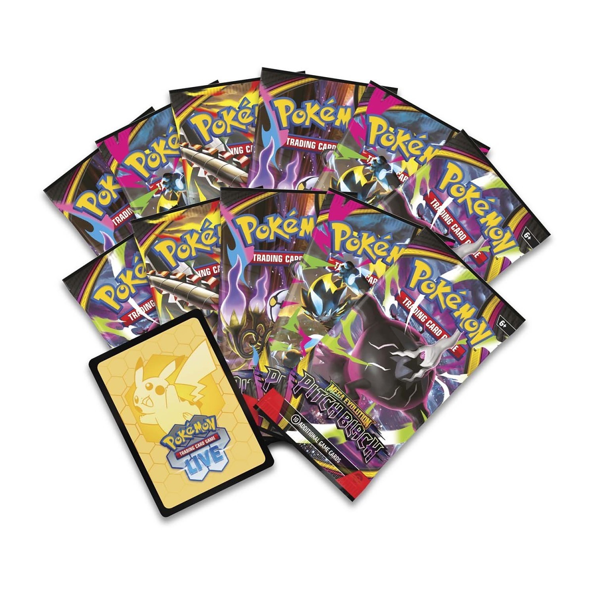 Pokémon TCG: Mega Evolution-Pitch Black Pokémon Center Elite Trainer Box