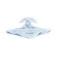 Personalized Bashful Blue Bunny Soother