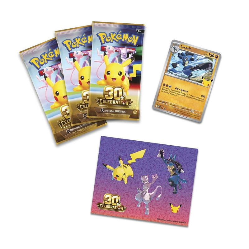 Pokémon TCG: 30th Celebration Tech Sticker Collection (Lucario) (2)