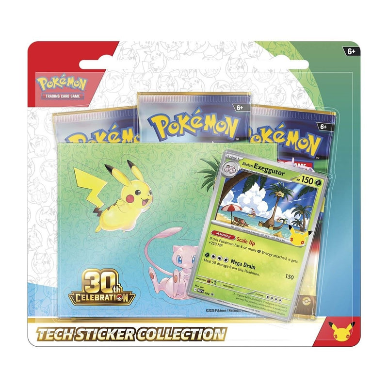 Pokémon TCG: 30th Celebration Tech Sticker Collection (Alolan Exeggutor) (1)