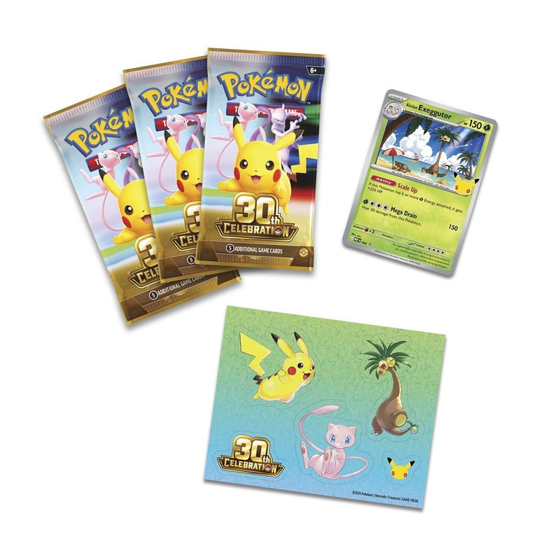 Pokémon TCG: 30th Celebration Tech Sticker Collection (Alolan Exeggutor) (2)