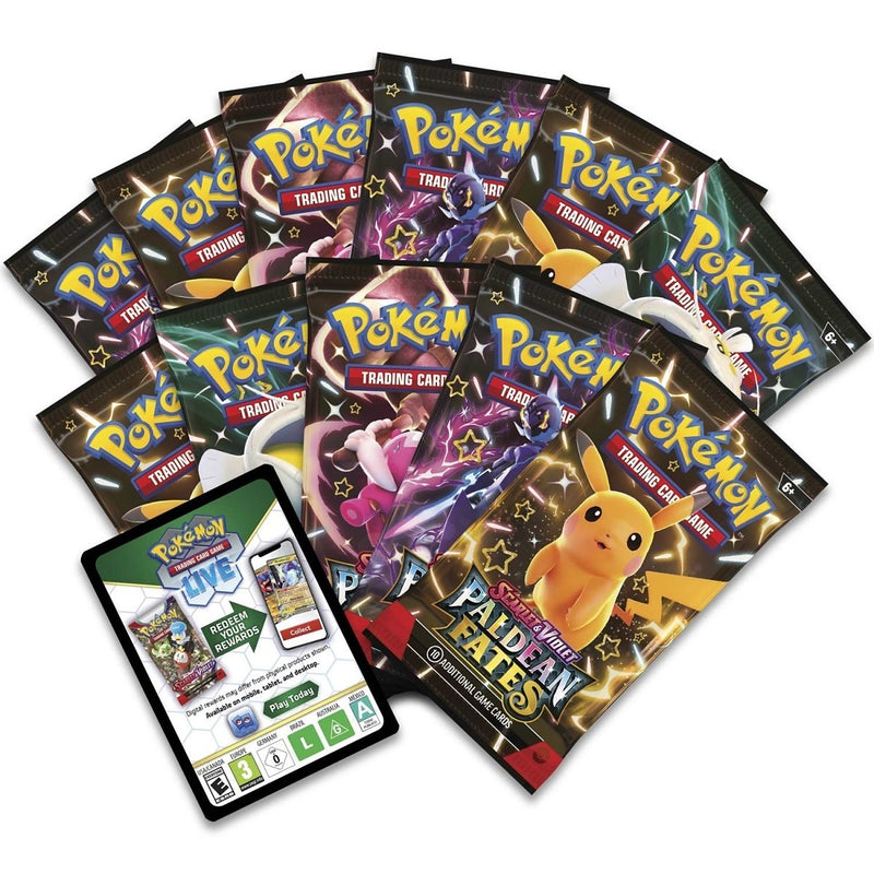 Pokémon TCG: Scarlet & Violet-Paldean Fates Pokémon Center Elite Trainer Box (3)