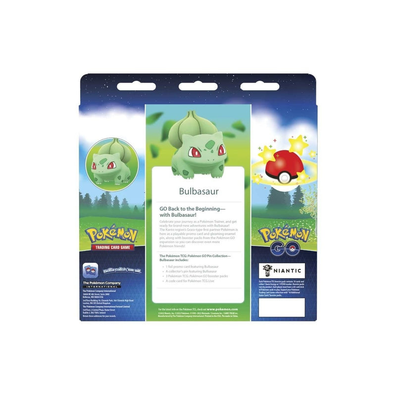 Pokémon TCG: Pokémon GO Pin Collection (Bulbasaur) (6)