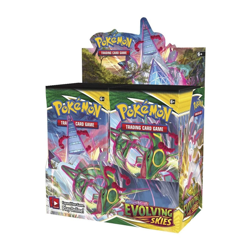 Pokémon TCG: Sword & Shield-Evolving Skies Booster Display Box (36 Packs) (1)