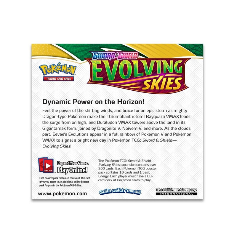 Pokémon TCG: Sword & Shield-Evolving Skies Booster Display Box (36 Packs) (3)