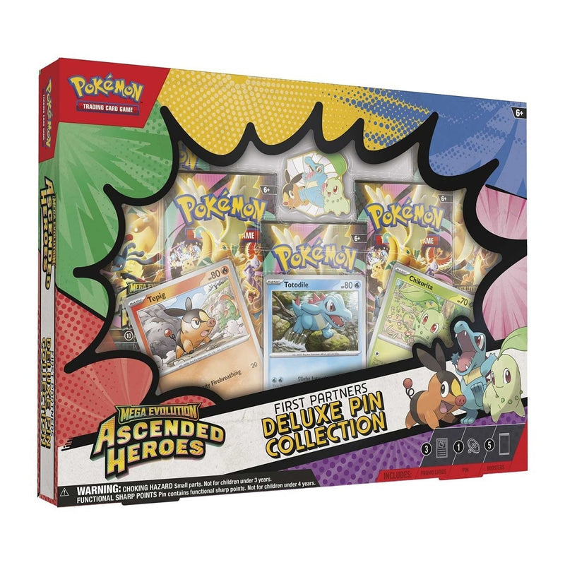 Pokémon TCG: Mega Evolution-Ascended Heroes First Partners Deluxe Pin Collection (1)