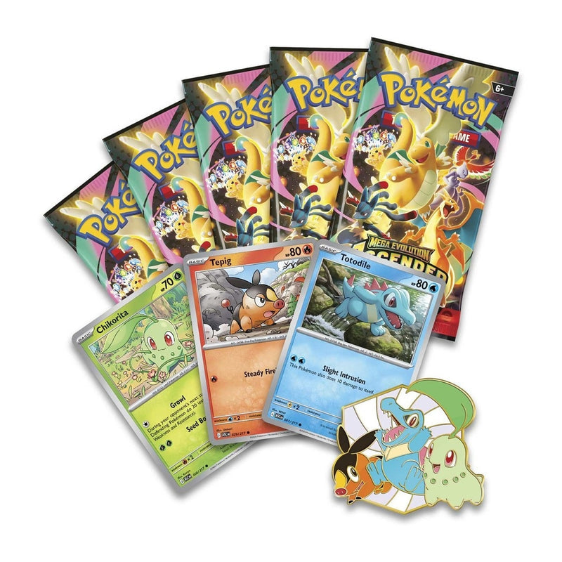 Pokémon TCG: Mega Evolution-Ascended Heroes First Partners Deluxe Pin Collection (2)
