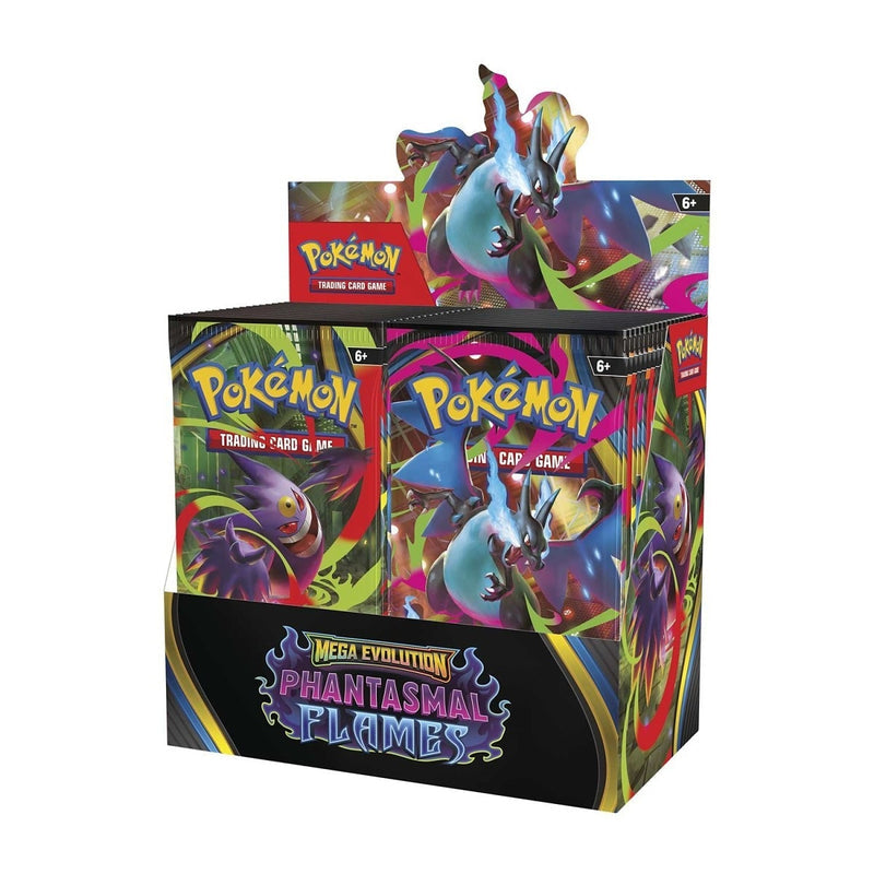 Pokémon TCG: Mega Evolution-Phantasmal Flames Booster Display Box (36 Packs) (1)