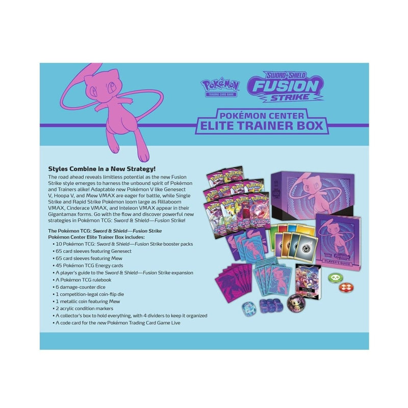 Pokémon TCG: Sword & Shield-Fusion Strike Pokémon Center Elite Trainer Box (9)