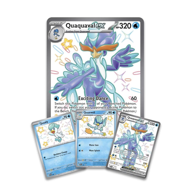 Pokémon TCG: Scarlet & Violet-Paldean Fates Quaquaval ex Premium Collection (2)