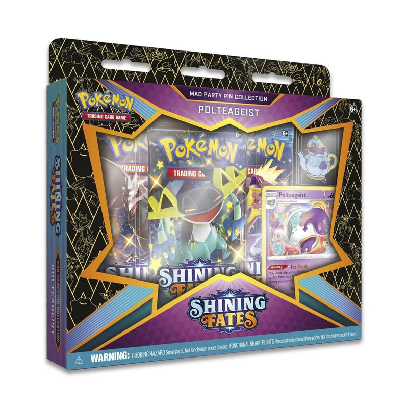 Pokémon TCG: Shining Fates Mad Party Pin Collection (Polteageist) (1)