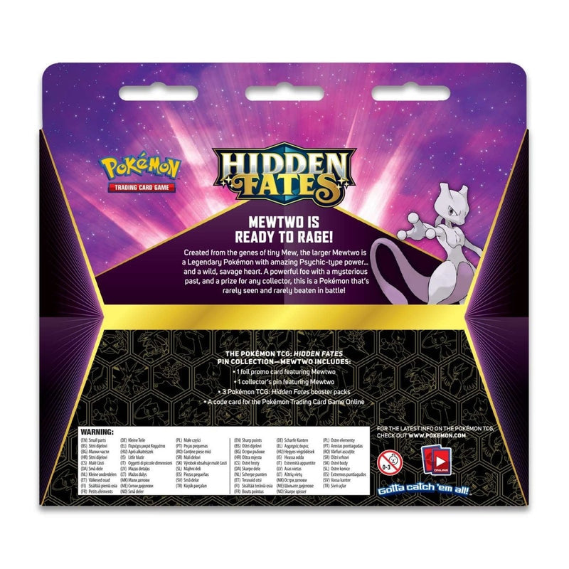 Pokémon TCG: Hidden Fates Pin Collection (Mewtwo) (5)