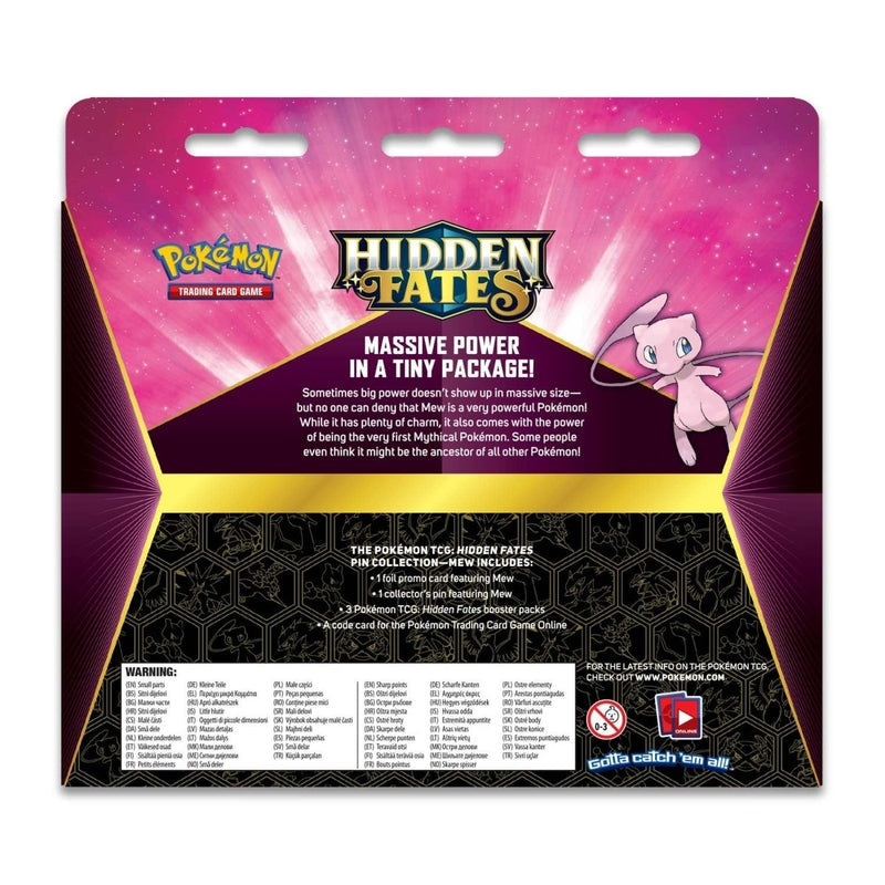 Pokémon TCG: Hidden Fates Pin Collection (Mew) (5)