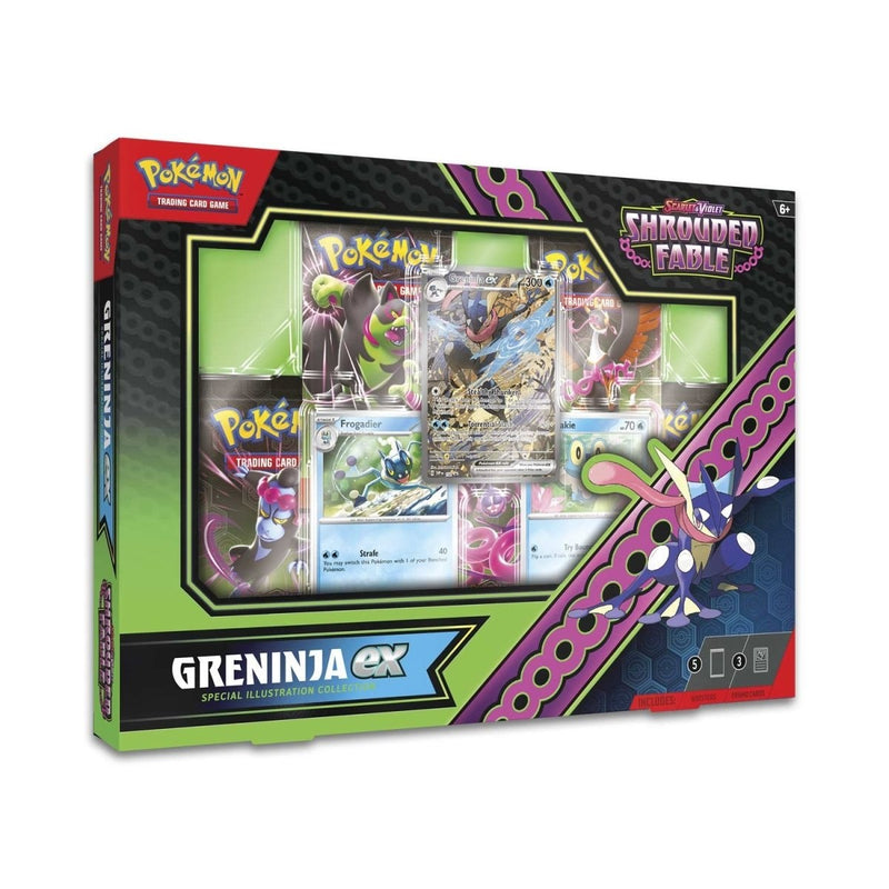 Pokémon TCG: Scarlet & Violet-Shrouded Fable Greninja ex Special Illustration Collection (1)