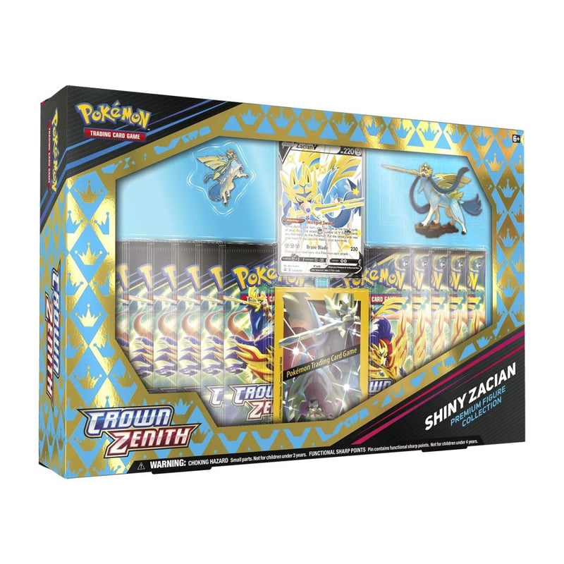 Pokémon TCG: Crown Zenith Premium Figure Collection (Shiny Zacian) (1)
