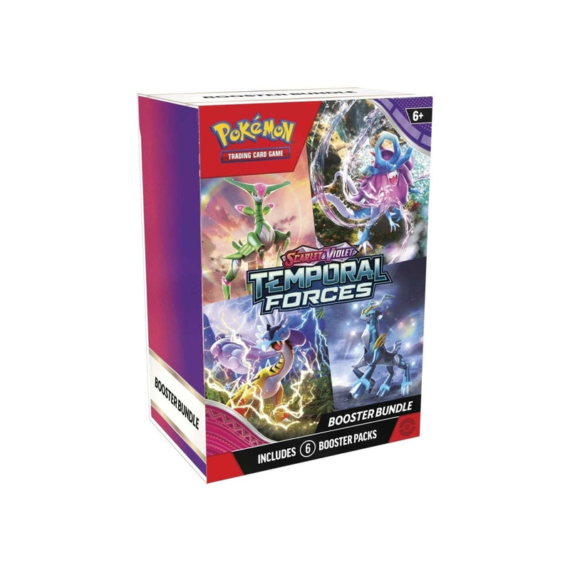 Pokémon TCG: Scarlet & Violet-Temporal Forces Booster Bundle (6 Packs) (1)