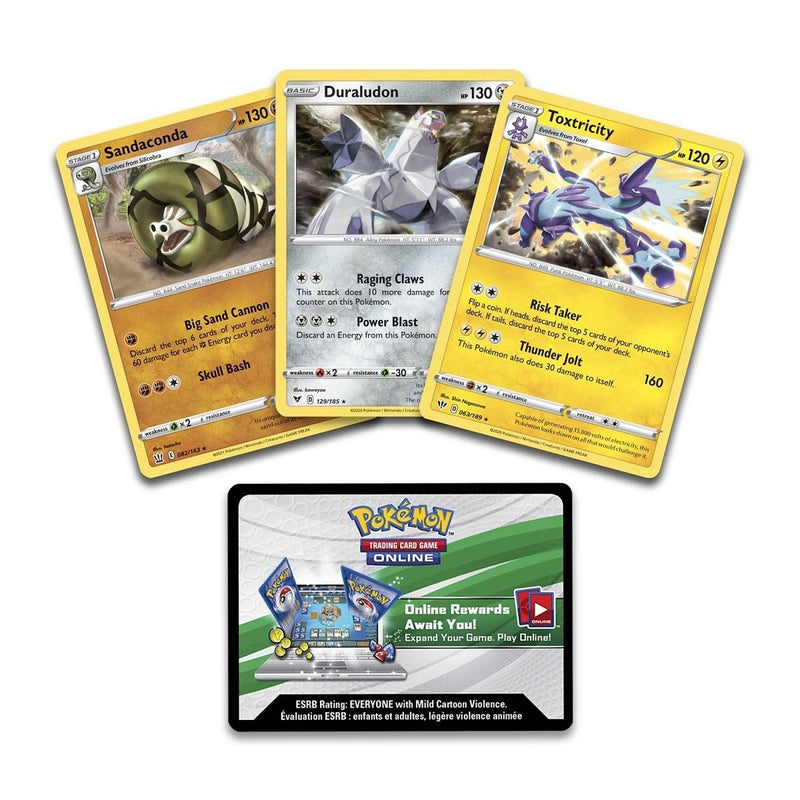 Pokémon TCG: Knock Out Collection (Toxtricity, Duraludon & Sandaconda) (2)