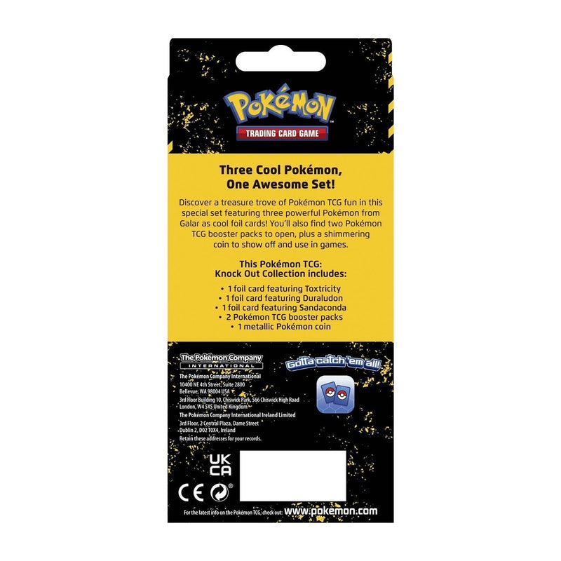 Pokémon TCG: Knock Out Collection (Toxtricity, Duraludon & Sandaconda) (6)