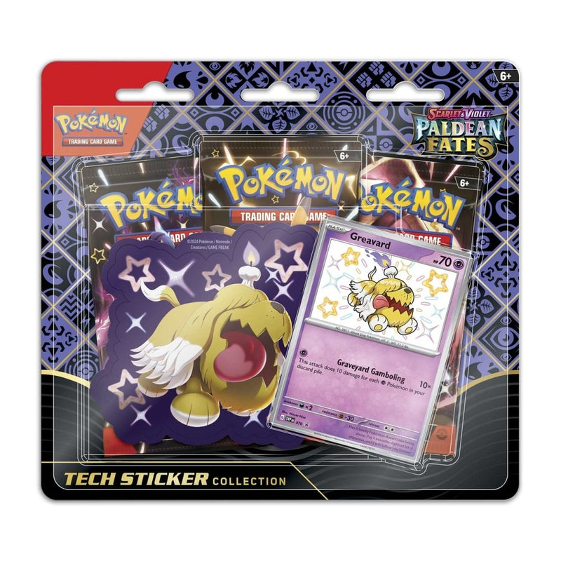 Pokémon TCG: Scarlet & Violet-Paldean Fates Tech Sticker Collection (Shiny Greavard) (1)