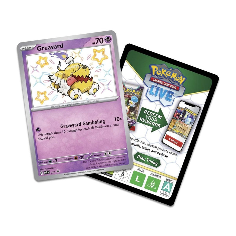 Pokémon TCG: Scarlet & Violet-Paldean Fates Tech Sticker Collection (Shiny Greavard) (3)