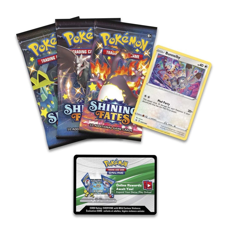 Pokémon TCG: Shining Fates Mad Party Pin Collection (Bunnelby) (3)