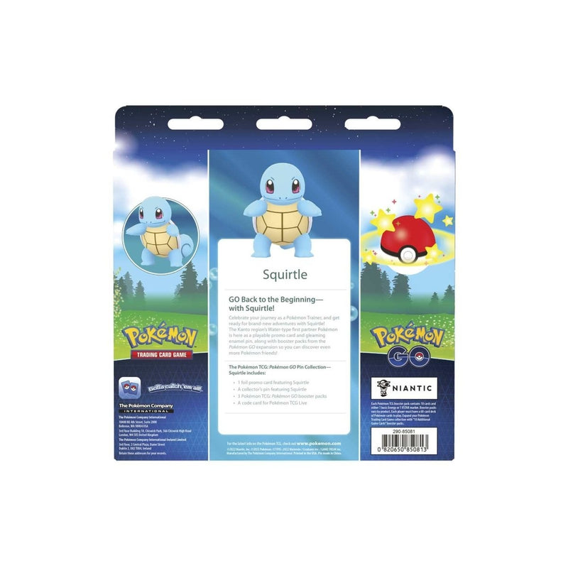 Pokémon TCG: Pokémon GO Pin Collection (Squirtle) (6)