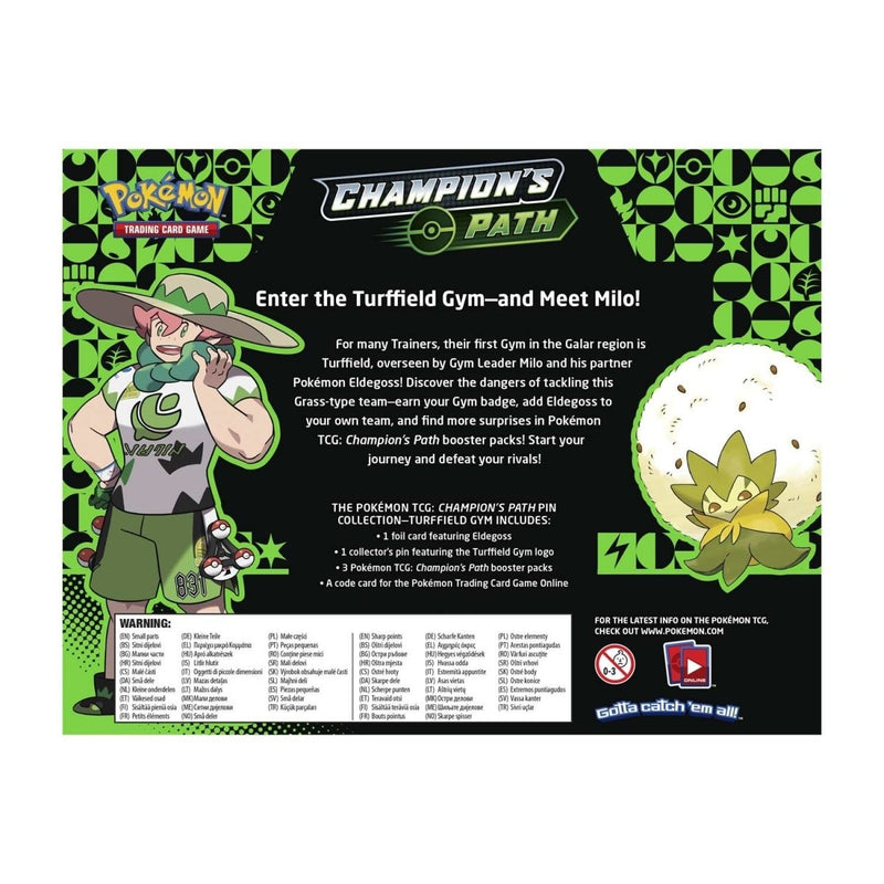 Pokémon TCG: Champion's Path Pin Collection (Turffield Gym) (4)