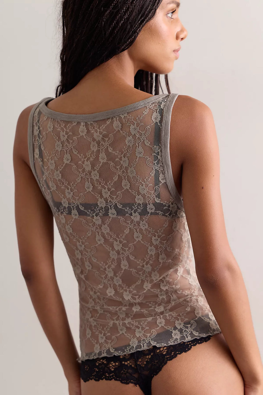 See You Layer Lace Tank