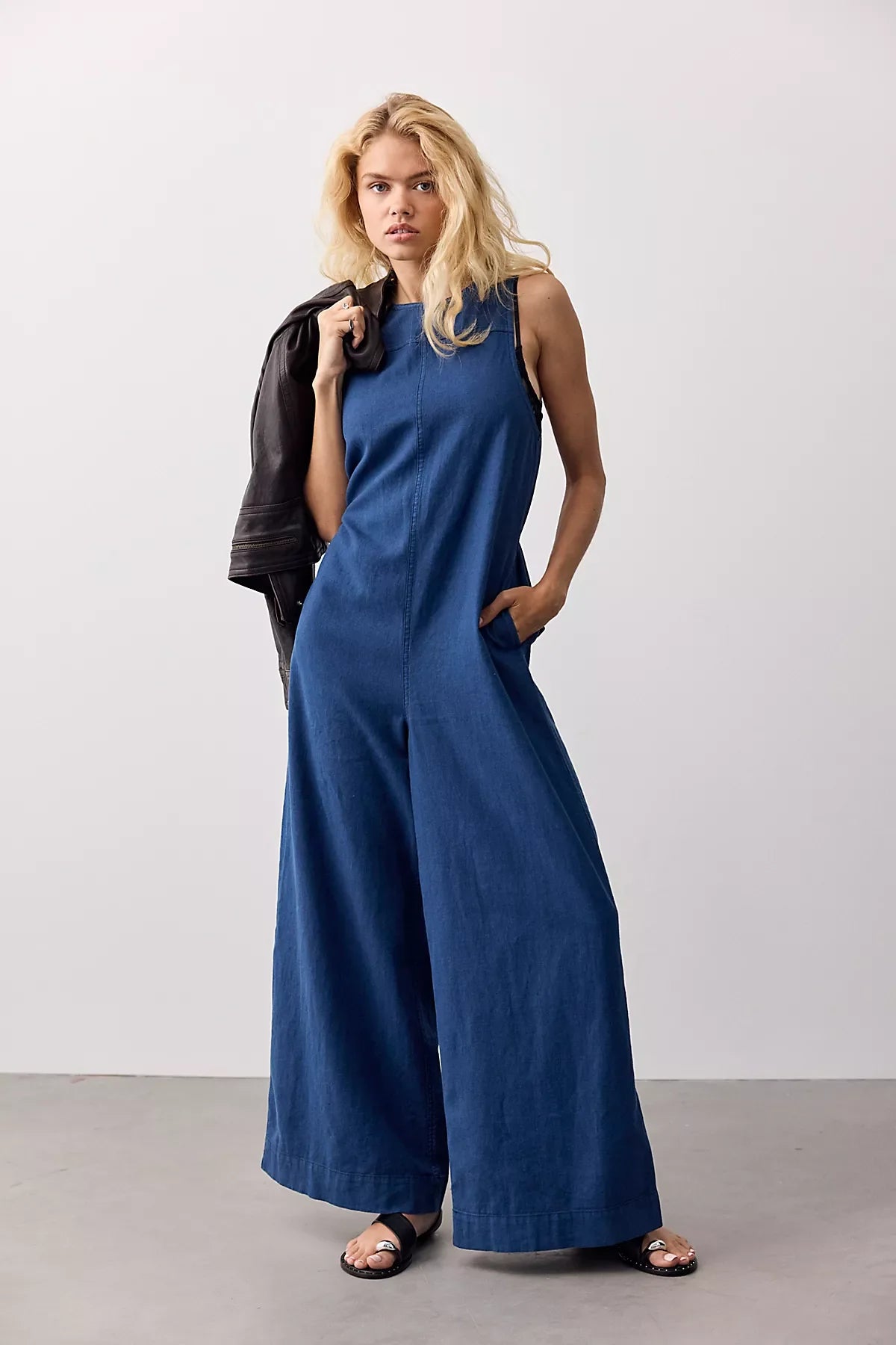 Do No Wrong Linen Jumpsuit