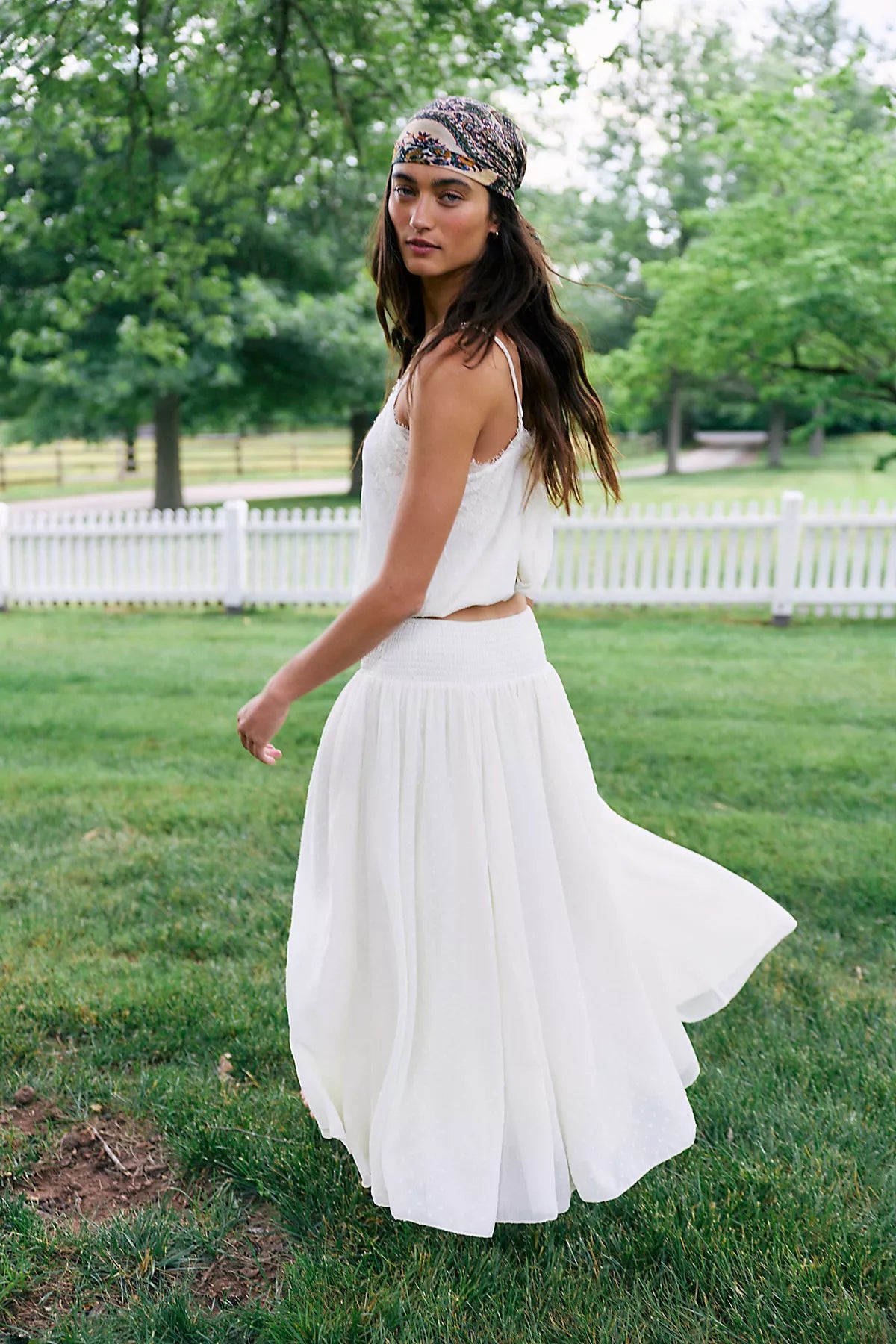 Sunflare Maxi Skirt Set
