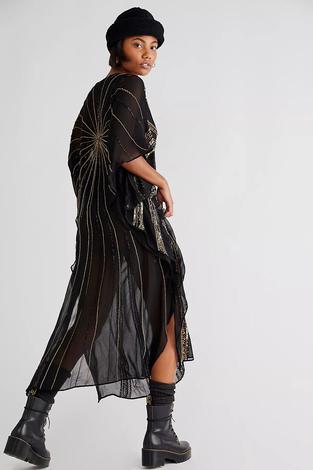Starburst Avenue Embellished Kaftan