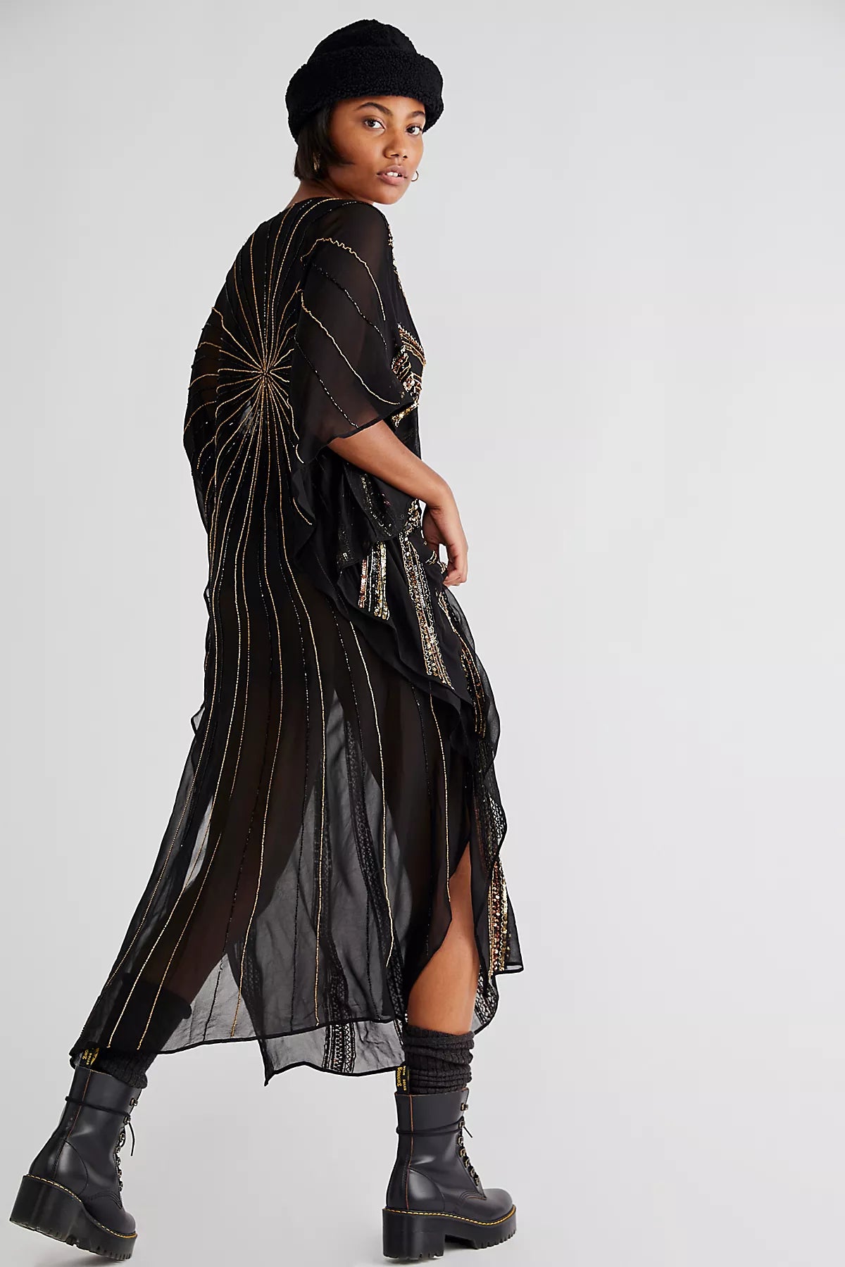 Starburst Avenue Embellished Kaftan