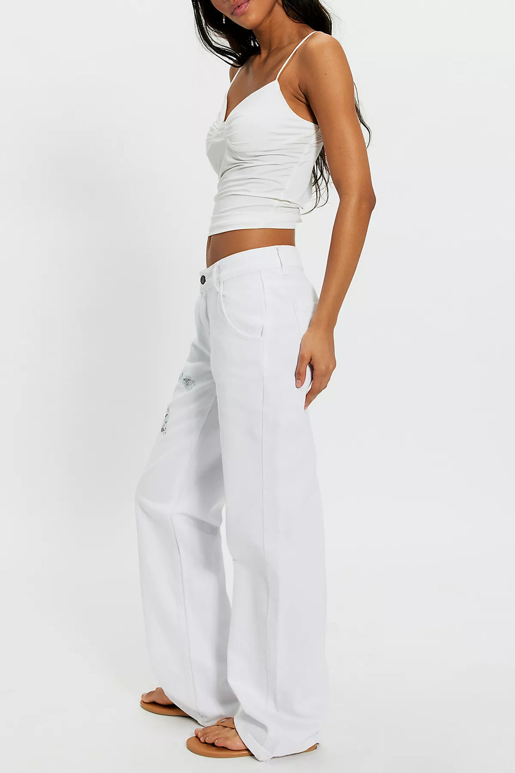 Understated Leather Party Horse Jeans