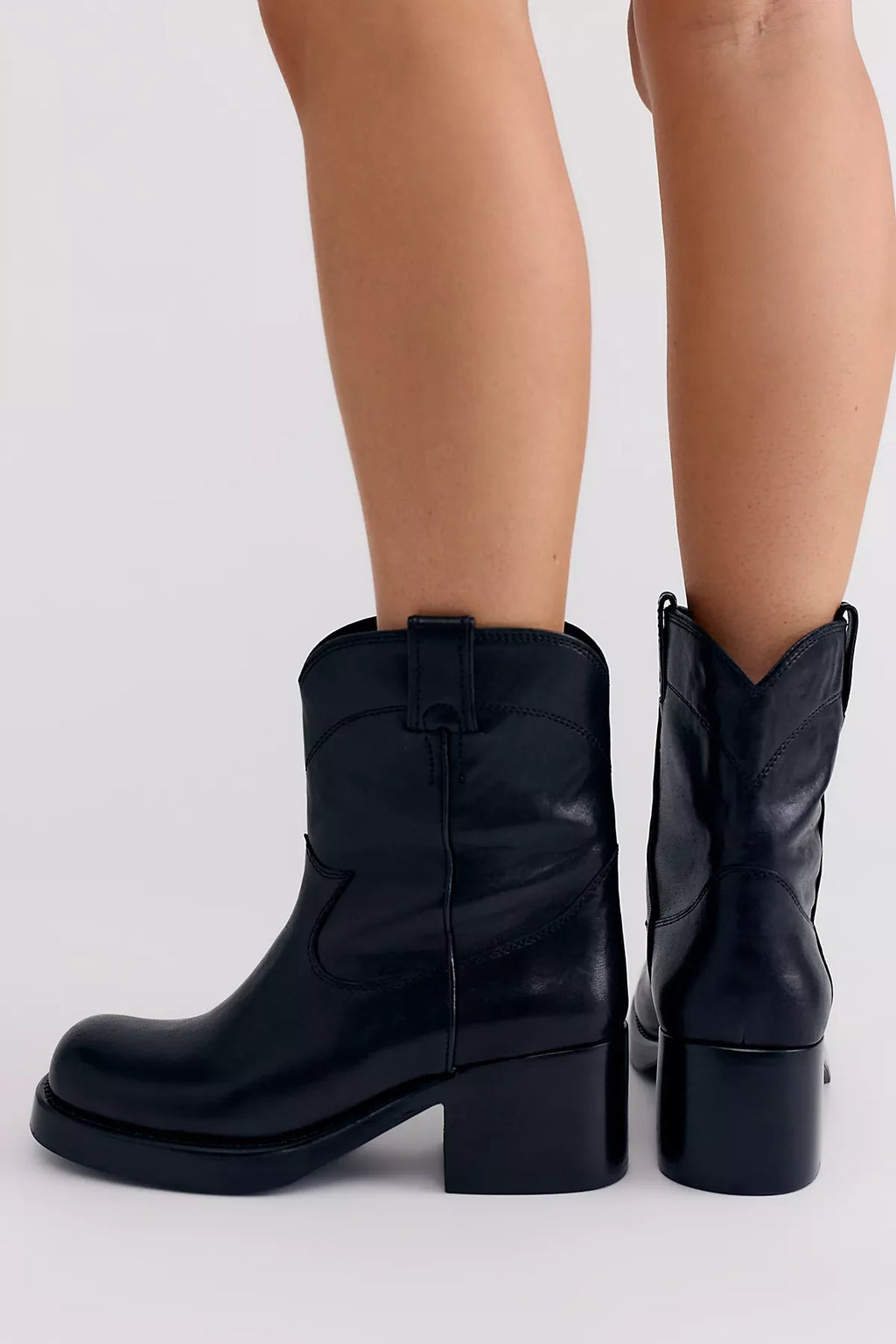 Sleepy Cowboy Ankle Boots