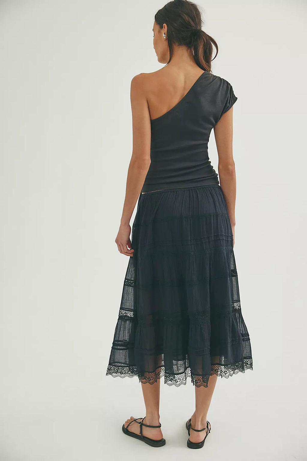 FP One Lily Lace Midi Skirt