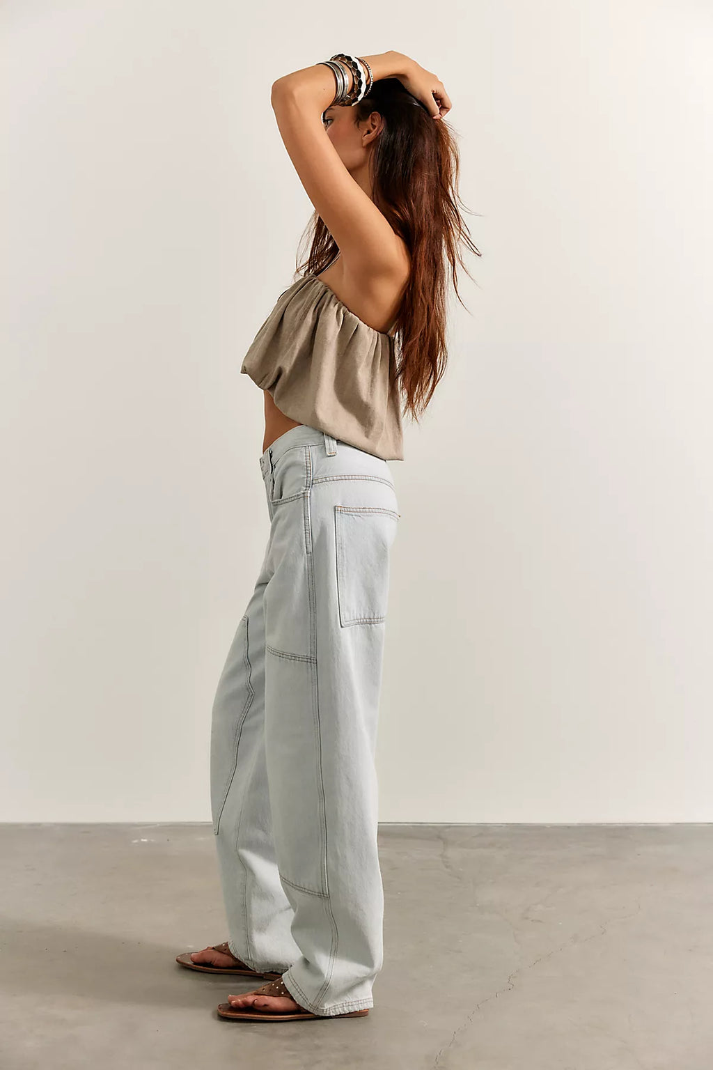 AGOLDE Laria Pieced Jeans