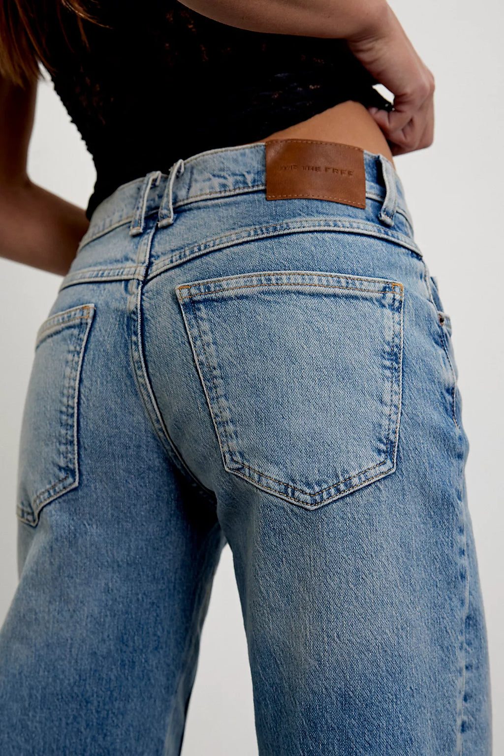 We The Free Risk Taker Mid-Rise Jeans
