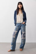 We The Free Reverie Patchwork Jeans