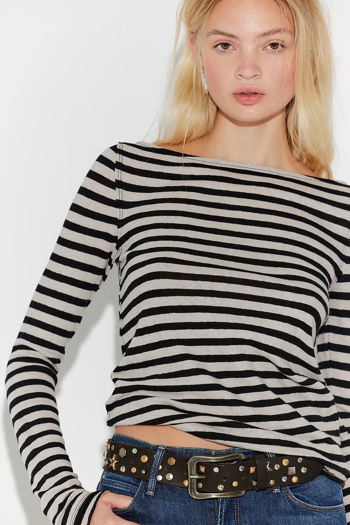 We The Free Most Loved Striped Long Sleeve